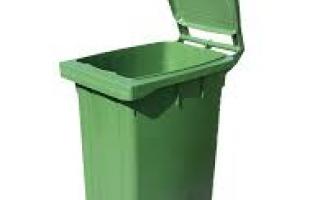 Green Wheelie Bin