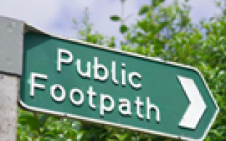 Public Footpath Sign