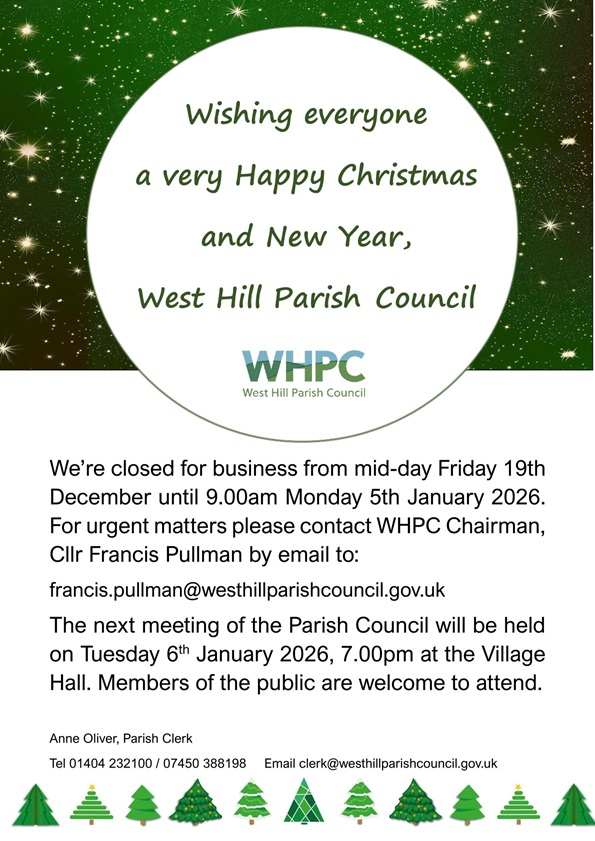 Christmas Greetings and Office Hours