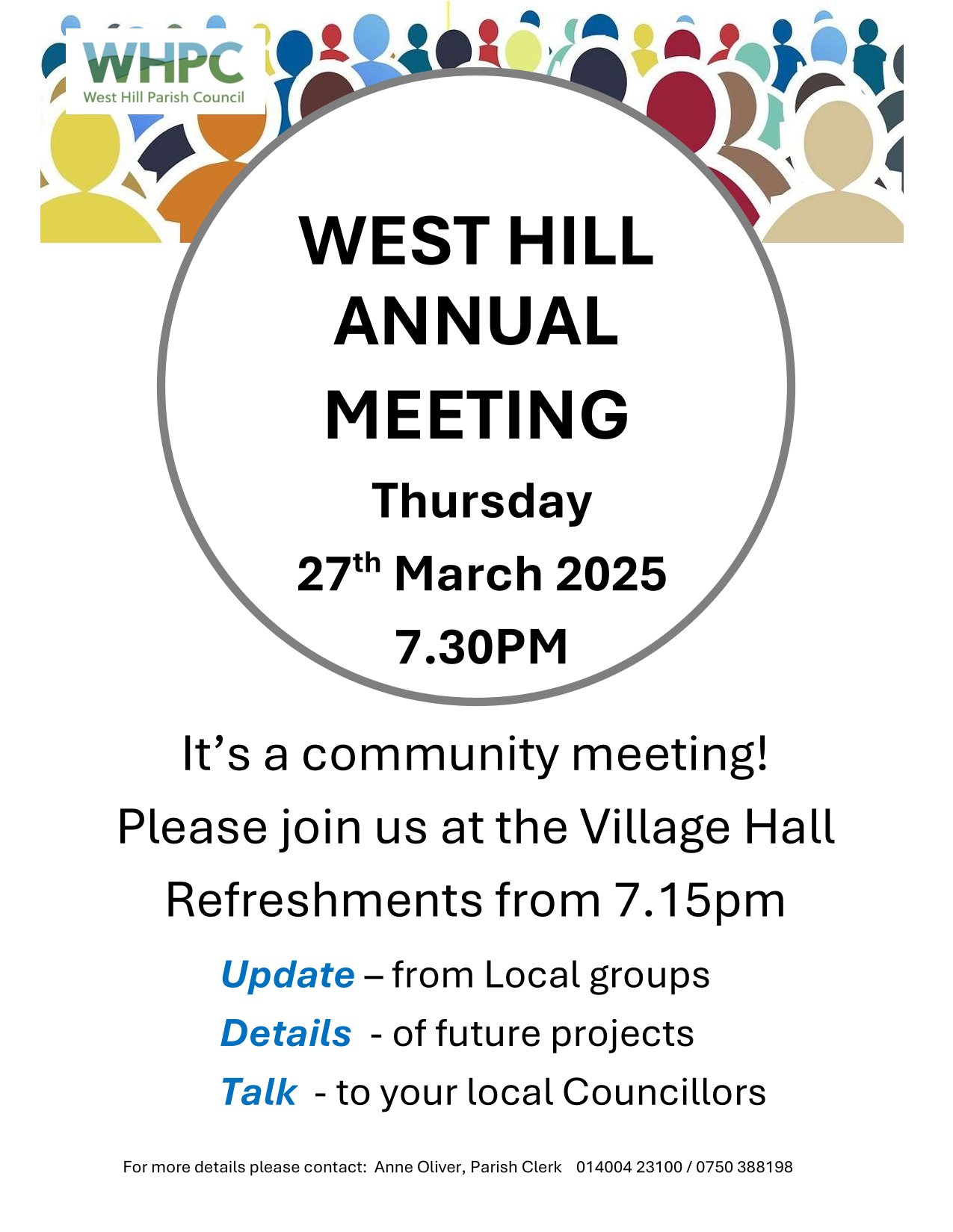 West Hill Annual Parish Meeting